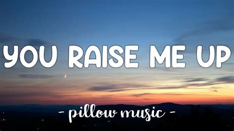 you raise me up lyrics youtube|you raise me up listen.